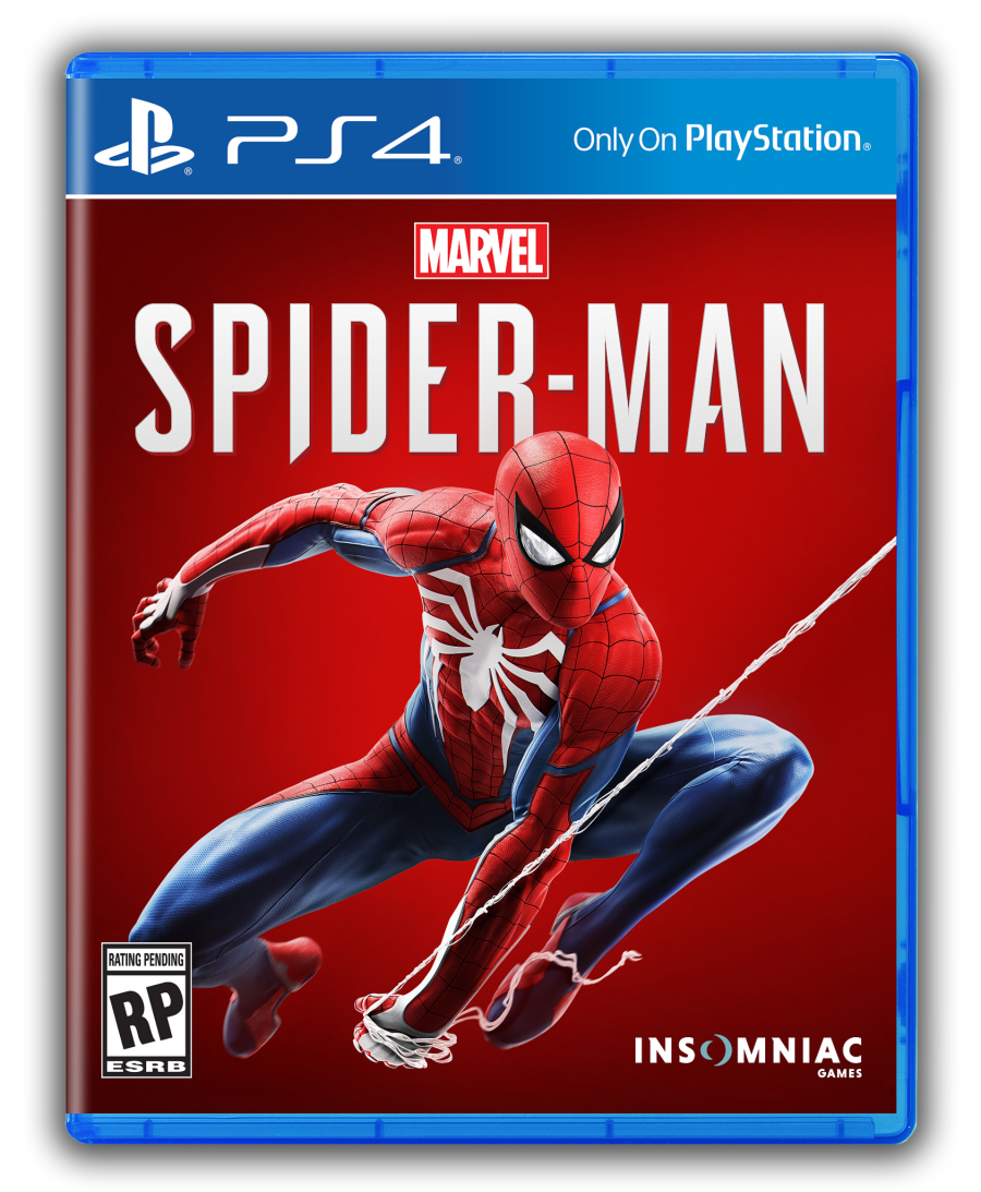 Spider-Man PS4 Cover Art